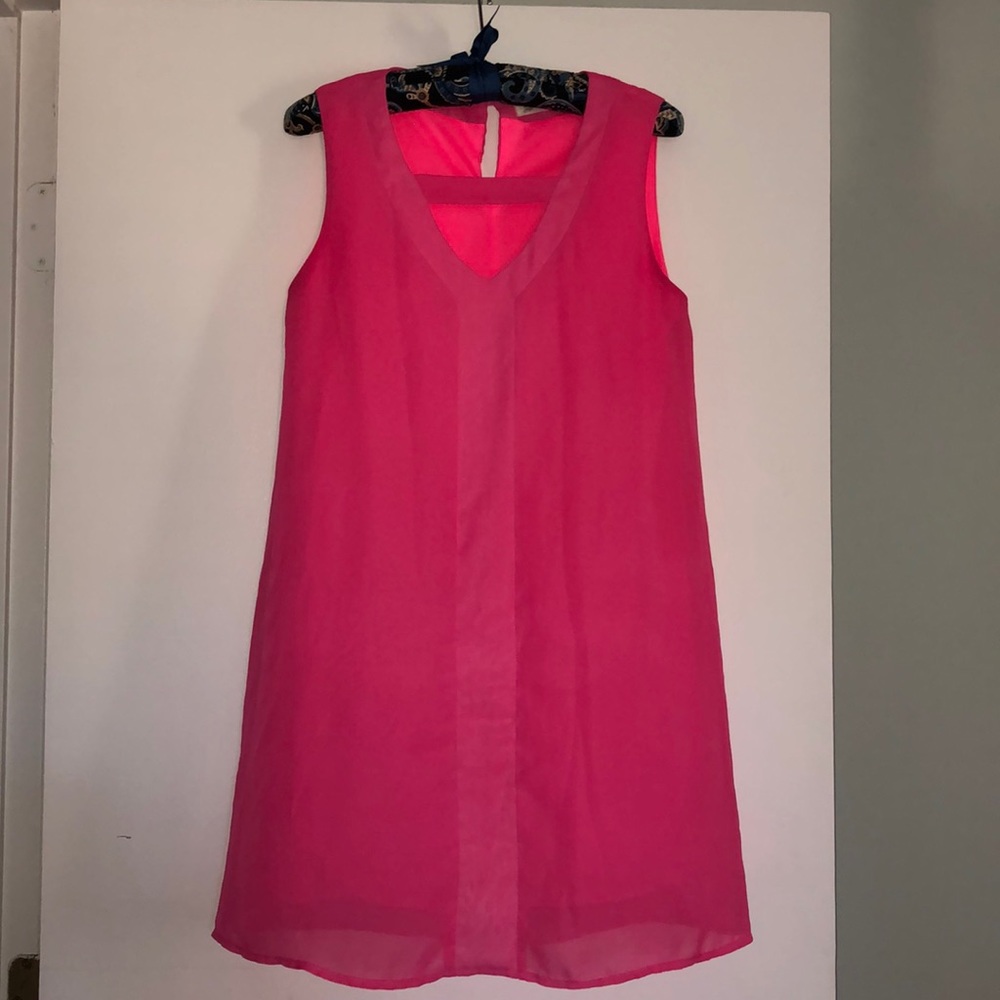 Buddy Love bright pink dress